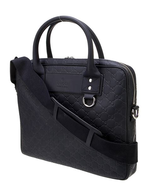 gucci vincennes gg briefcase